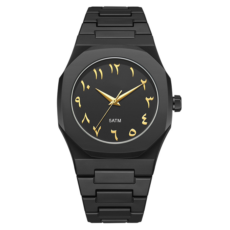 Steel quartz watches